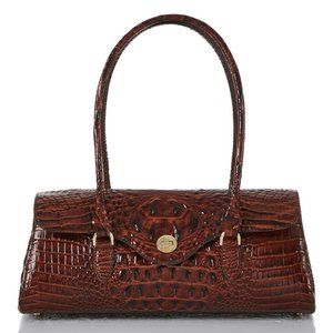 Brahmin Dayan Pecan Melbourne Genuine Leather Bag